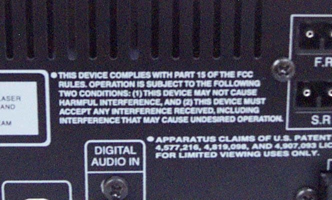 VCR / DVD/CD/MP3 Player AM/FM Receiver - FCC ID BEJ9QKE40250 - LG Electronics USA, Inc.
