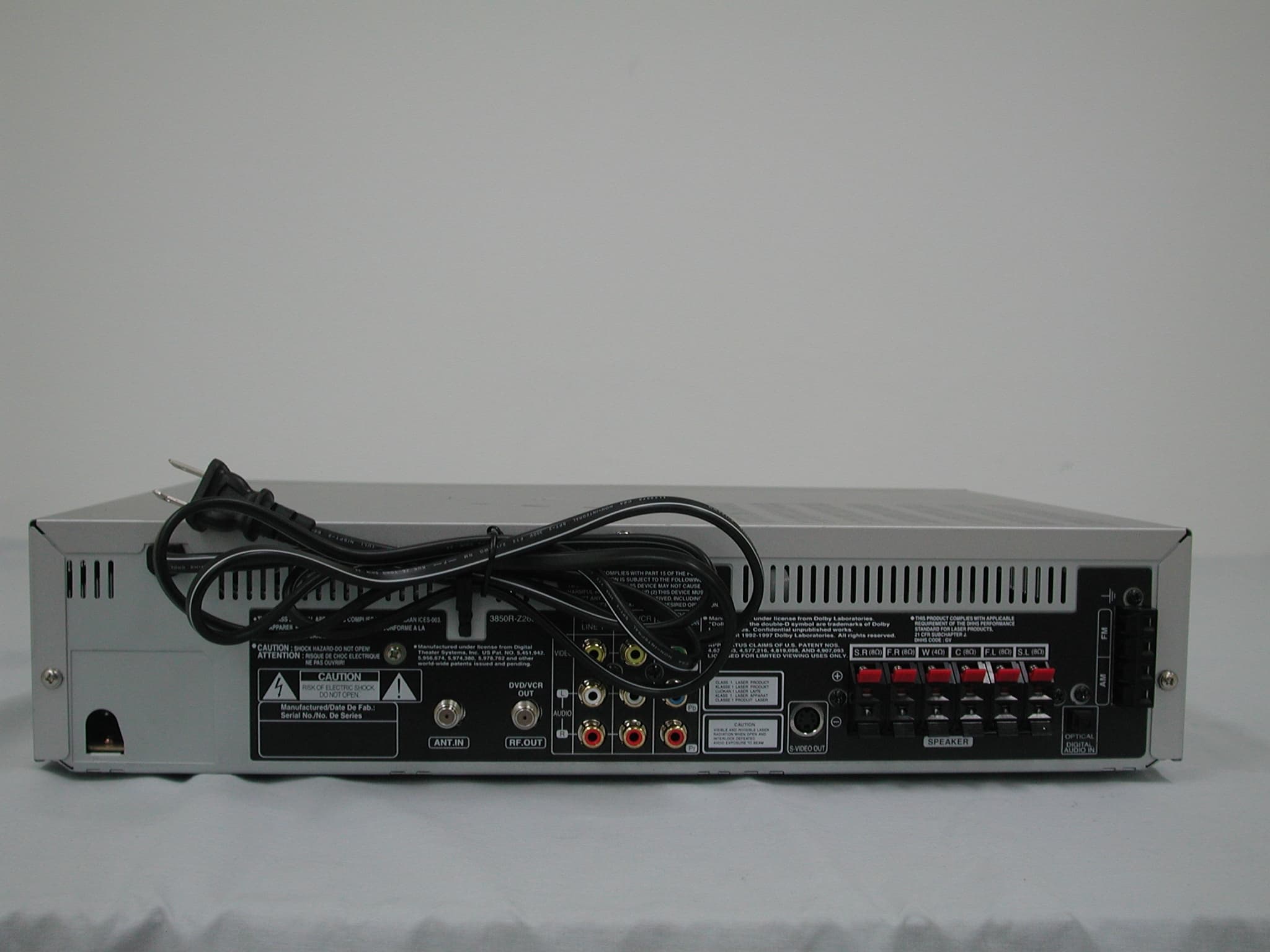 VCR/DVD Receiver/AmplifierCombination - FCC ID BEJ9QKE40340 - LG Electronics USA, Inc. (2)