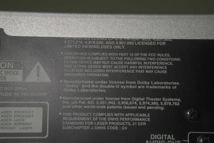 DVD Recorder/Video Cassette Recorder Combination - FCC ID BEJ9QKE40410 - LG Electronics USA, Inc.