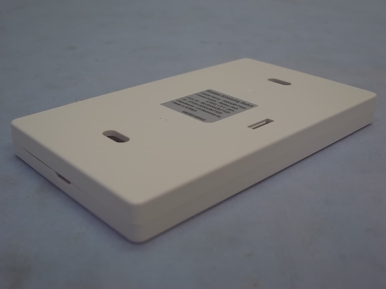 Wireless Scheduling Switch - FCC ID BEJ9SSA2B2T520 - LG Electronics USA, Inc.