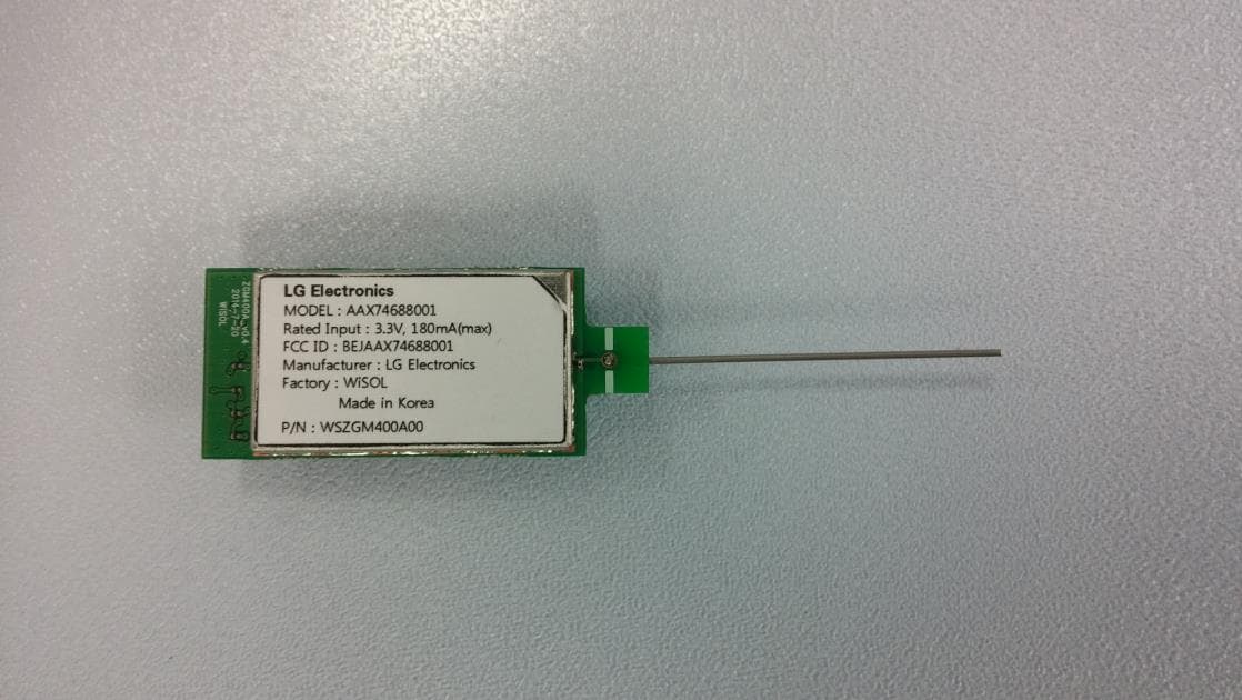 Wireless module - FCC ID BEJAAX74688001 - LG Electronics USA, Inc. (2)