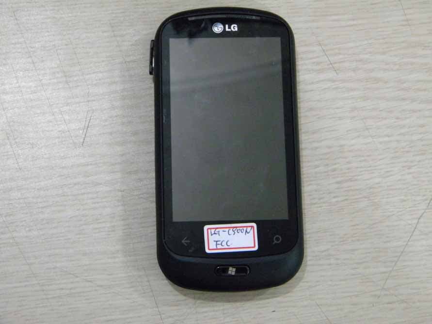 Cellular/PCS GSM/EDGE & WCDMA Phone with BT & WLAN - FCC ID BEJC900N - LG Electronics USA, Inc. (2)