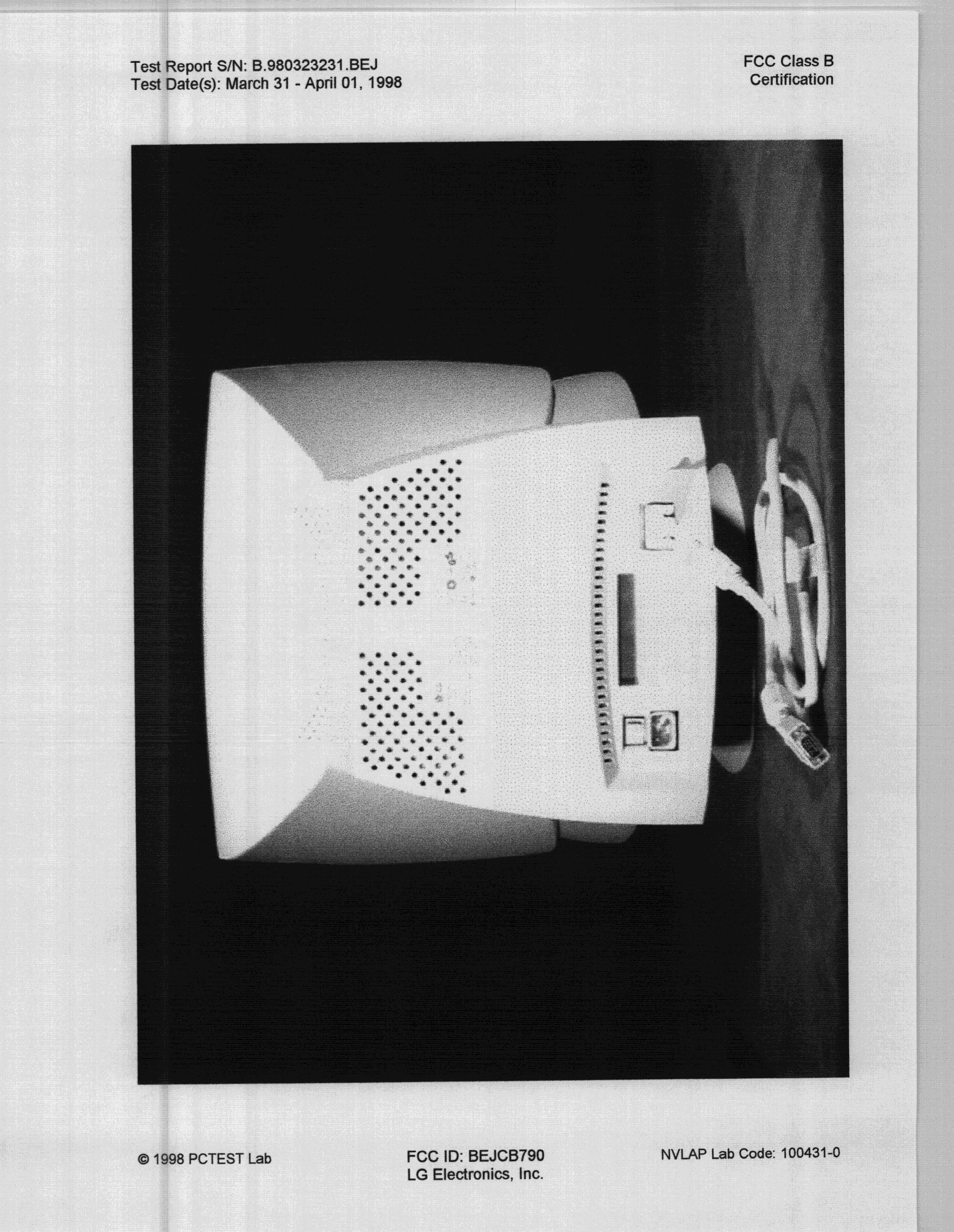 JBP - Part 15 Class B Computing Device Peripheral - FCC ID BEJCB790 - LG Electronics USA, Inc. (4)