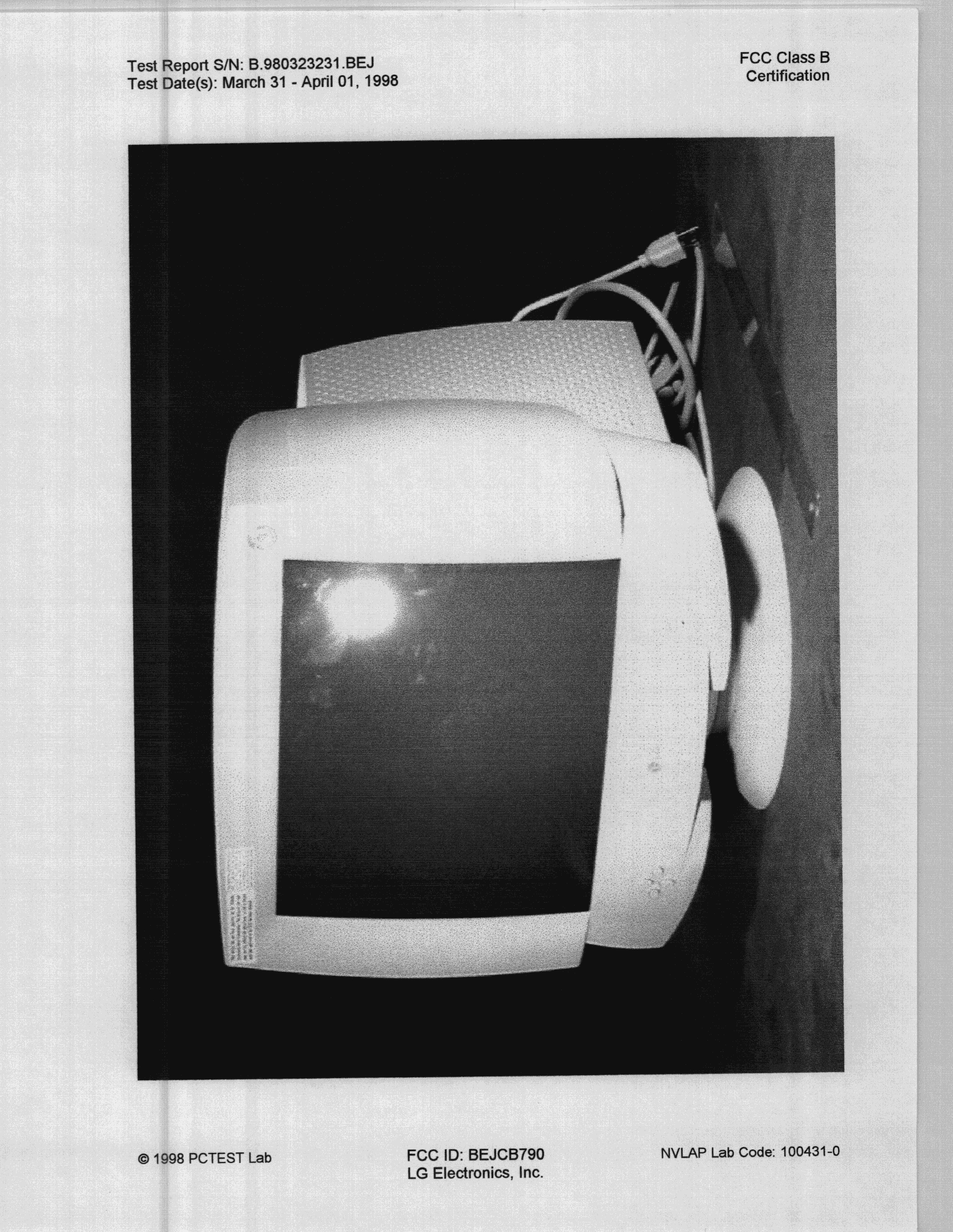 JBP - Part 15 Class B Computing Device Peripheral - FCC ID BEJCB790 - LG Electronics USA, Inc. (1)