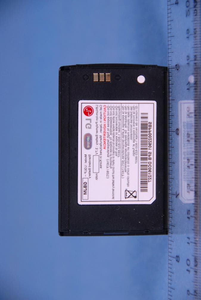 Cellular/PCS GSM/ EDGE/ WCDMA Phone with Bluetooth - FCC ID BEJCU575 - LG Electronics USA, Inc. (1)