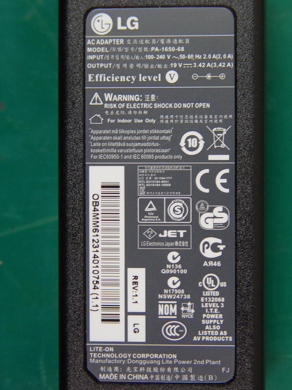 LED LCD TV Monitor - FCC ID BEJDM2780D - LG Electronics USA, Inc. (3)