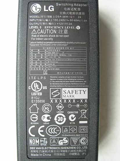 LCD MONITOR. - FCC ID BEJE2050SV - LG Electronics USA, Inc. (2)