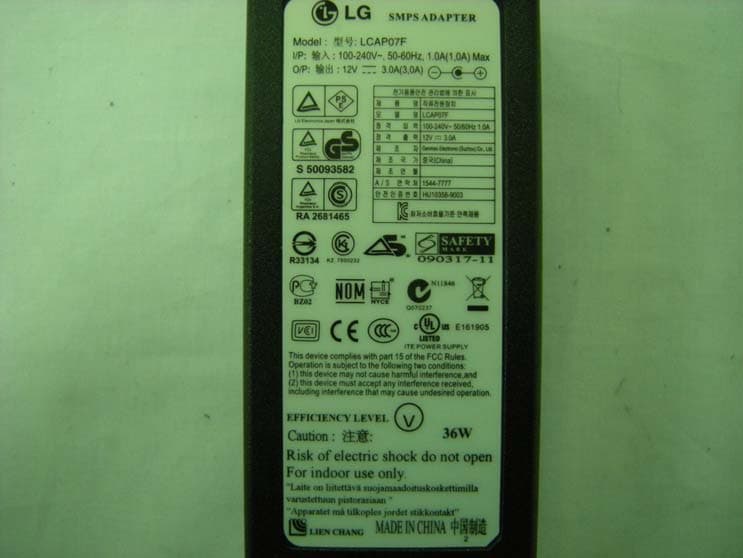 LCD Monitor - FCC ID BEJE2340TV - LG Electronics USA, Inc. (3)
