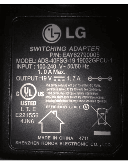 Part15 Subpart B-LCD Monitor - FCC ID BEJE2351VZ - LG Electronics USA, Inc.
