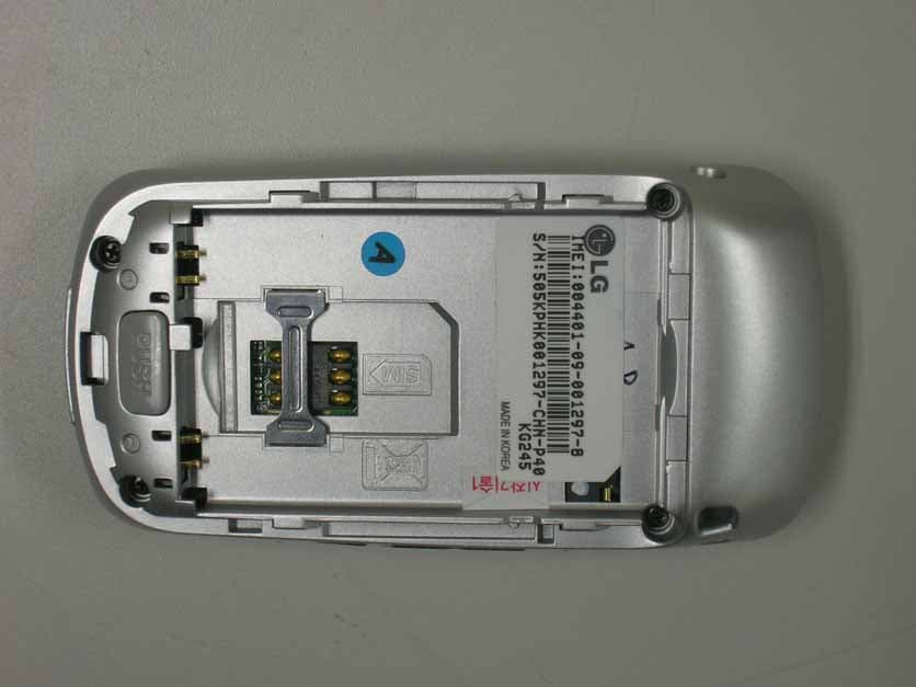 GSM 900/1800/1900 PCS phone with Bluetooth - FCC ID BEJKG245 - LG Electronics USA, Inc. (1)