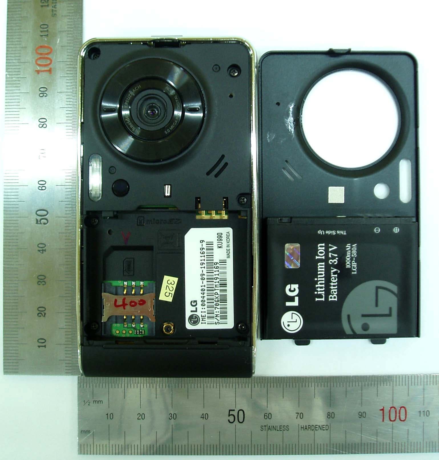 PCS GSM/ EDGE Phone with Bluetooth - FCC ID BEJKU990 - LG Electronics USA, Inc.