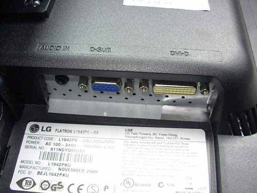 LCD MONITOR. - FCC ID BEJL1942PKU - LG Electronics USA, Inc. (3)