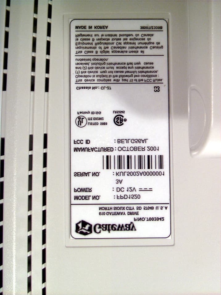15-inch LCD Monitor - FCC ID BEJLG56AL - LG Electronics USA, Inc. (1)