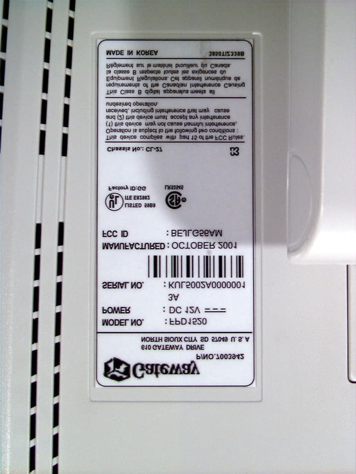 15-inch LCD Monitor - FCC ID BEJLG56AM - LG Electronics USA, Inc. (1)