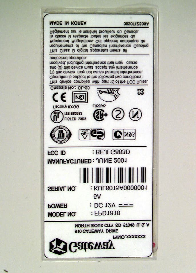 18-inch LCD Monitor - FCC ID BEJLG883D - LG Electronics USA, Inc.