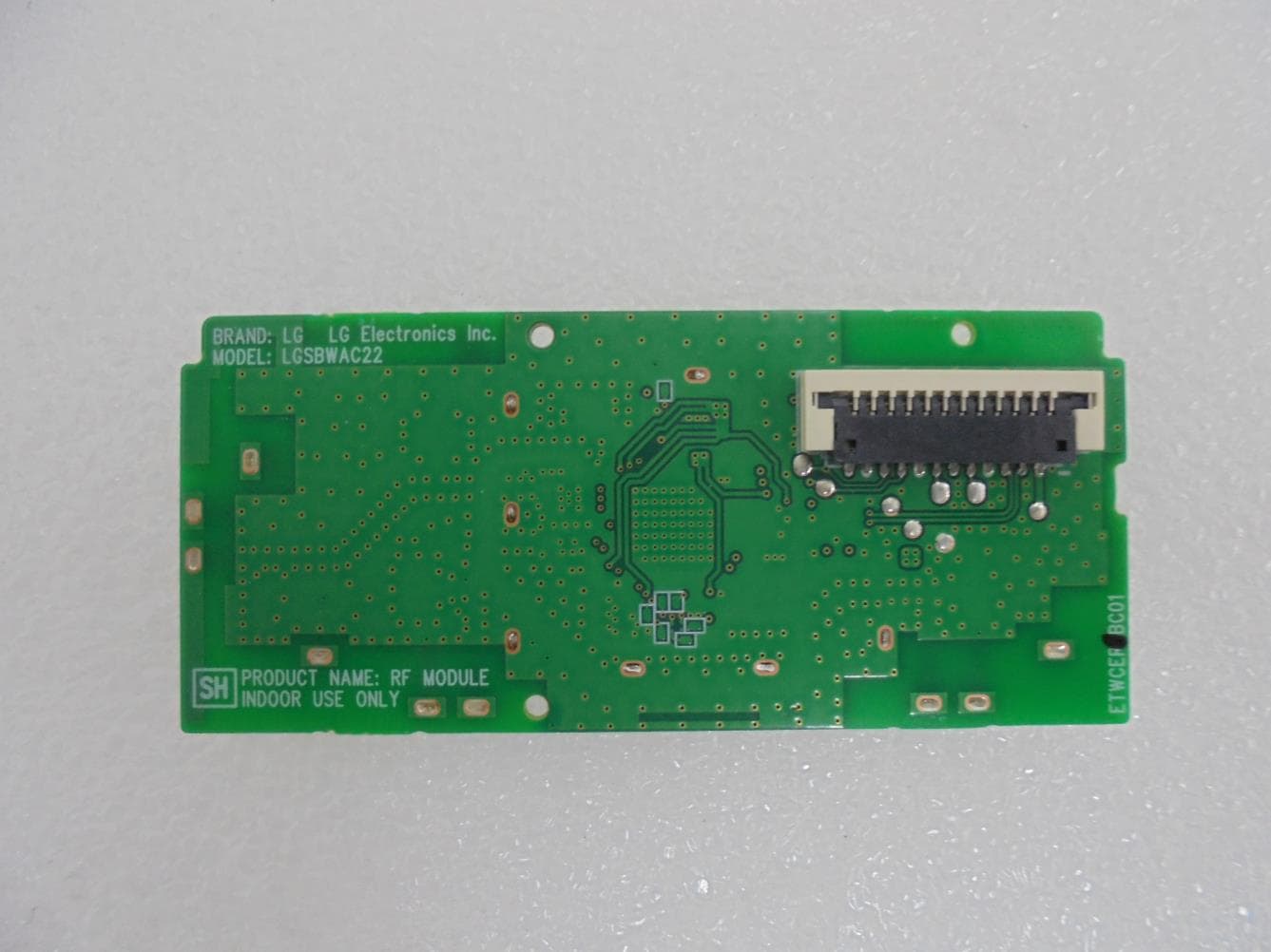 RF Module - FCC ID BEJLGSBWAC22 - LG Electronics USA, Inc.