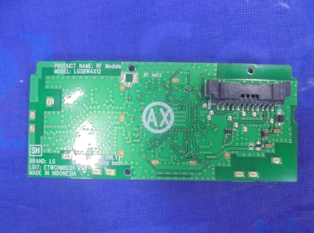 RF Module - FCC ID BEJLGSBWAX12 - LG Electronics USA, Inc.
