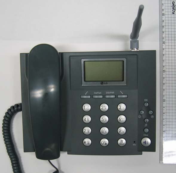 Wireless Local Loop Telephone (CDMA) - FCC ID BEJLSP350 - LG Electronics USA, Inc. (2)