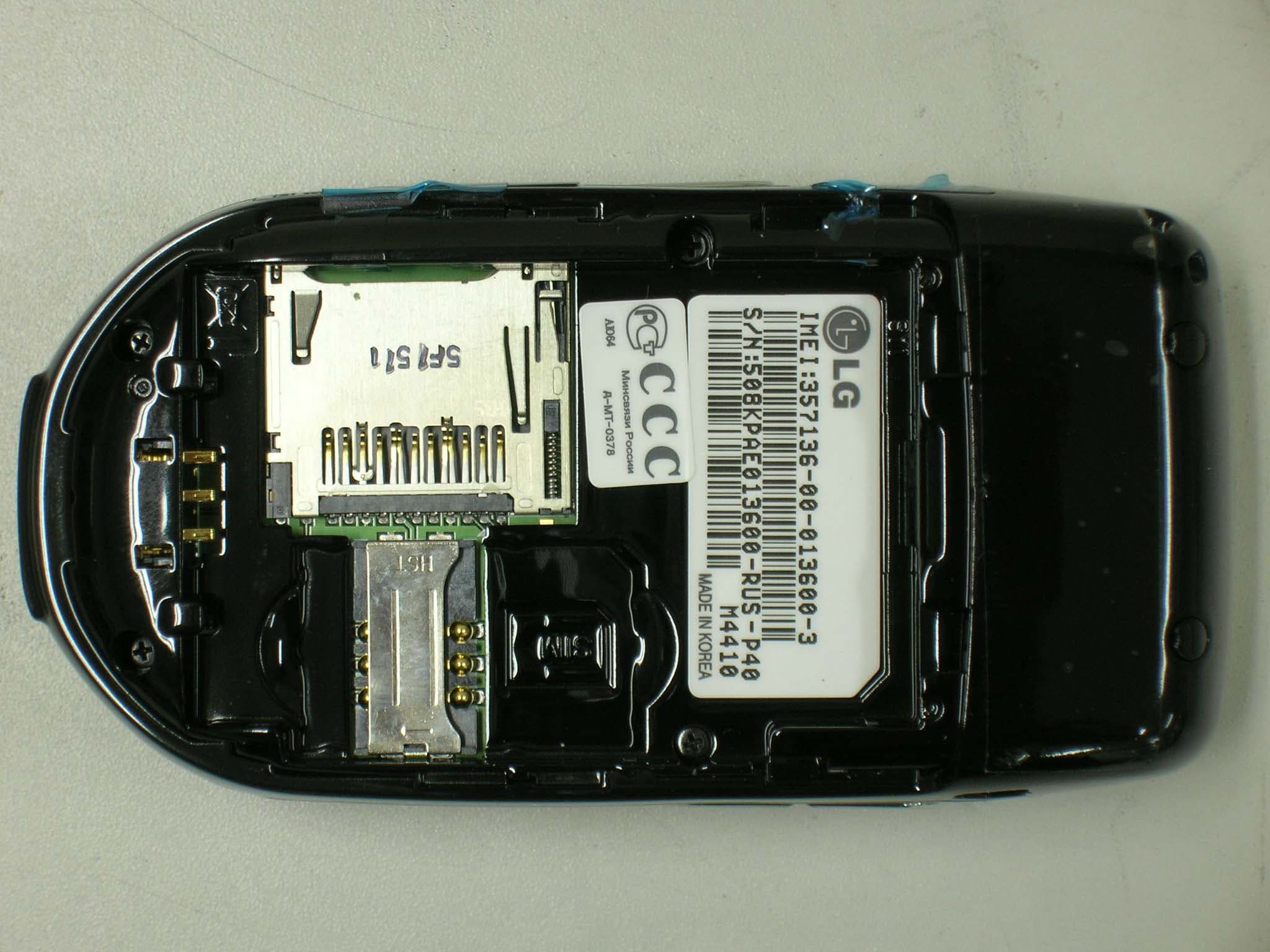 Tri Band PCS GSM Phone with Bluetooth - FCC ID BEJM4300 - LG Electronics USA, Inc. (2)