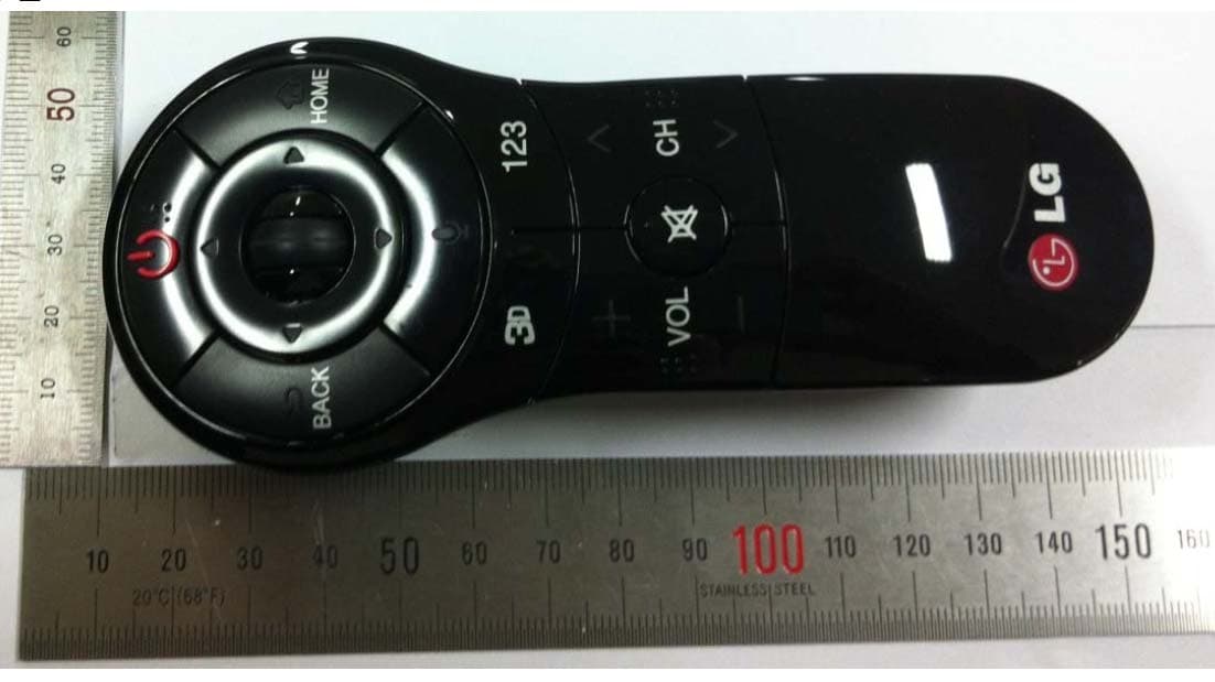 RF Remote Control - FCC ID BEJMR400G - LG Electronics USA, Inc.