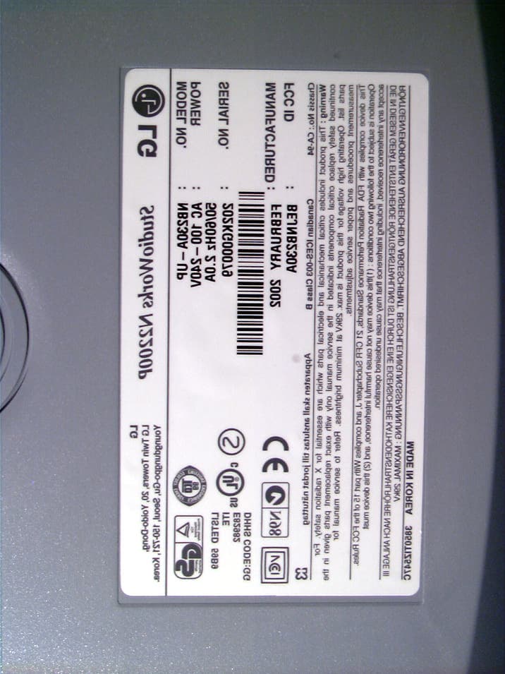 22-inch CRT Monitor - FCC ID BEJNB230A - LG Electronics USA, Inc.