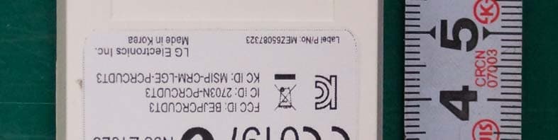 Wi-Fi Module - FCC ID BEJPCRCUDT3 - LG Electronics USA, Inc. (2)