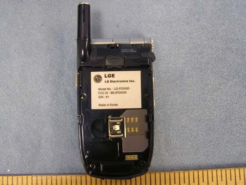 Single Band, Single Mode CDMA Mobile Phone - FCC ID BEJPD820 - LG Electronics USA, Inc. (3)