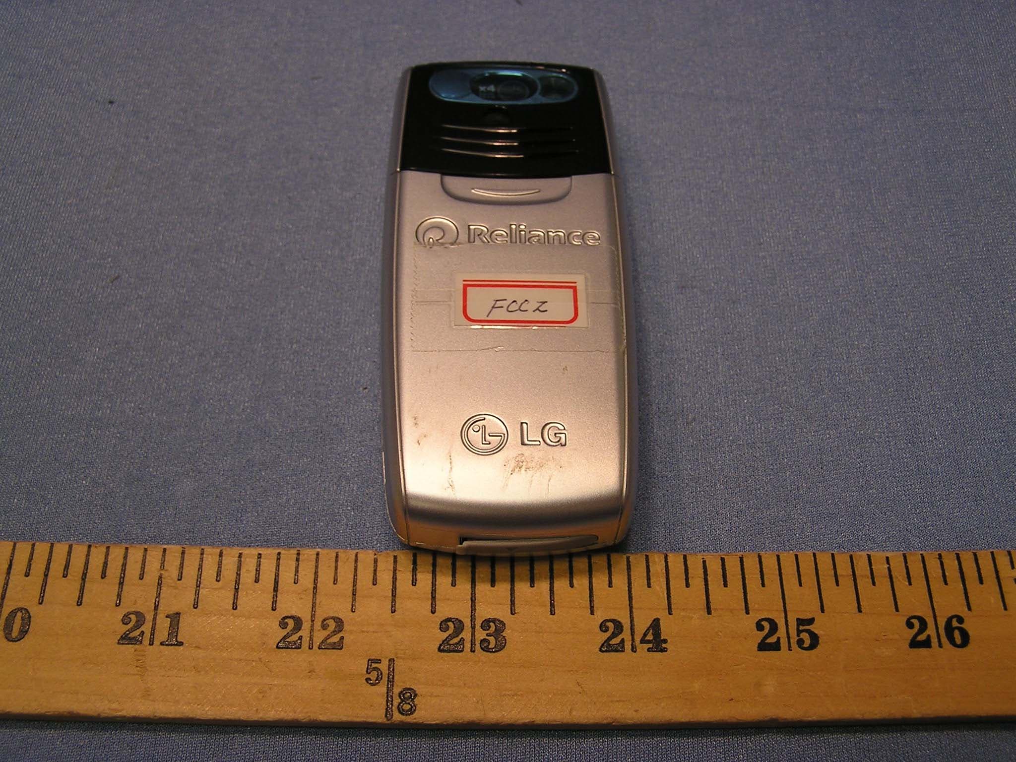 Single Band, Single Mode CDMA Mobile Phone - FCC ID BEJRD6130 - LG Electronics USA, Inc. (4)