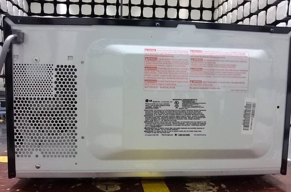Microwave Oven - FCC ID BEJS144FV - LG Electronics USA, Inc.
