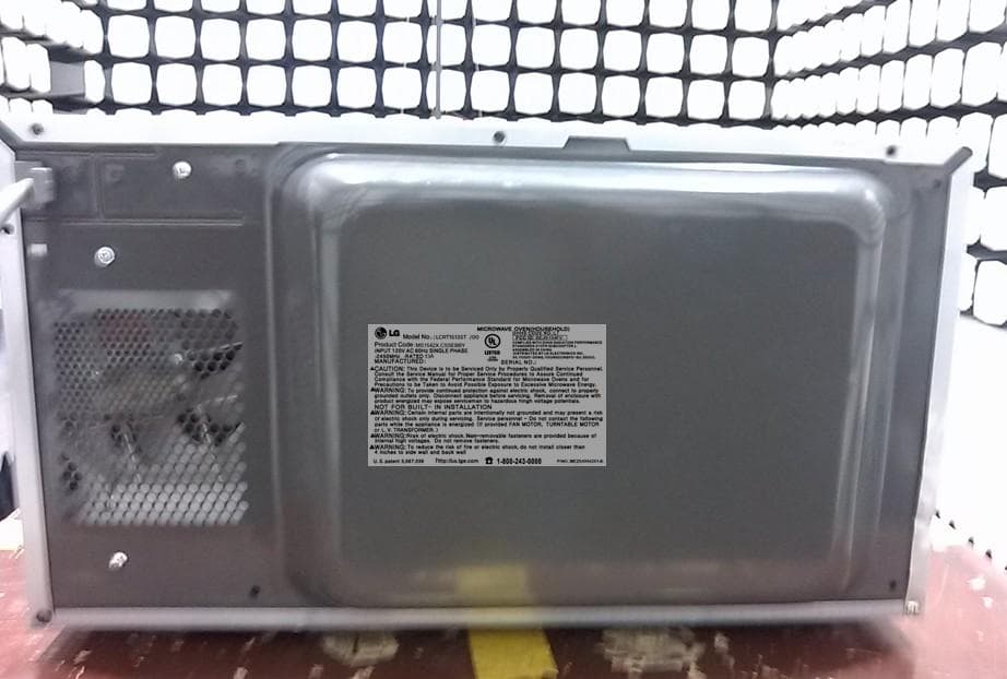 Microwave Oven - FCC ID BEJS154FV - LG Electronics USA, Inc. (3)