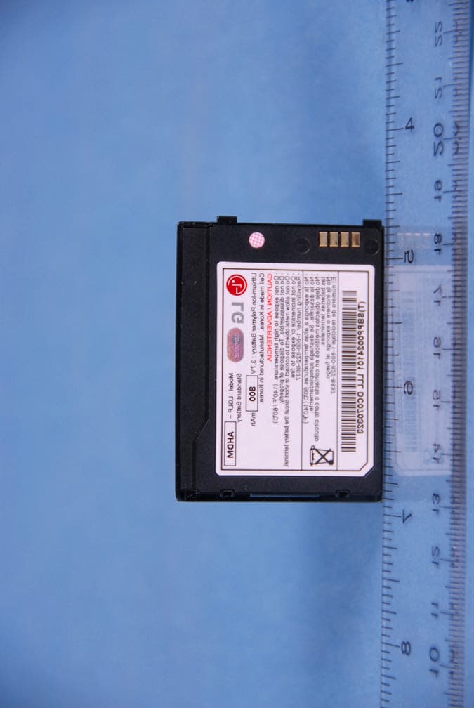 Cellular/PCS CDMA Phone with Bluetooth - FCC ID BEJVX8550 - LG Electronics USA, Inc.