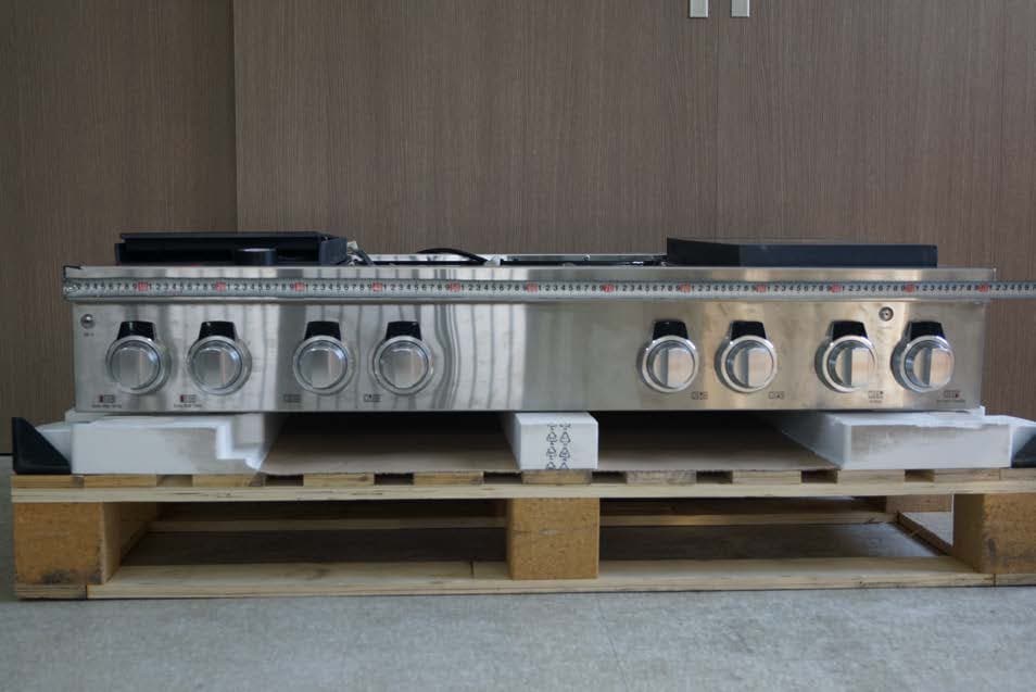 HOUSEHOLD DUAL FUEL RANGETOP - FCC ID BEJW60144D - LG Electronics USA, Inc. (2)
