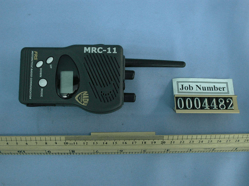 FRF - Part 95 Family Radio Face Held Transmitter - FCC ID BEK9E3MRC11 - Promark International, Inc.