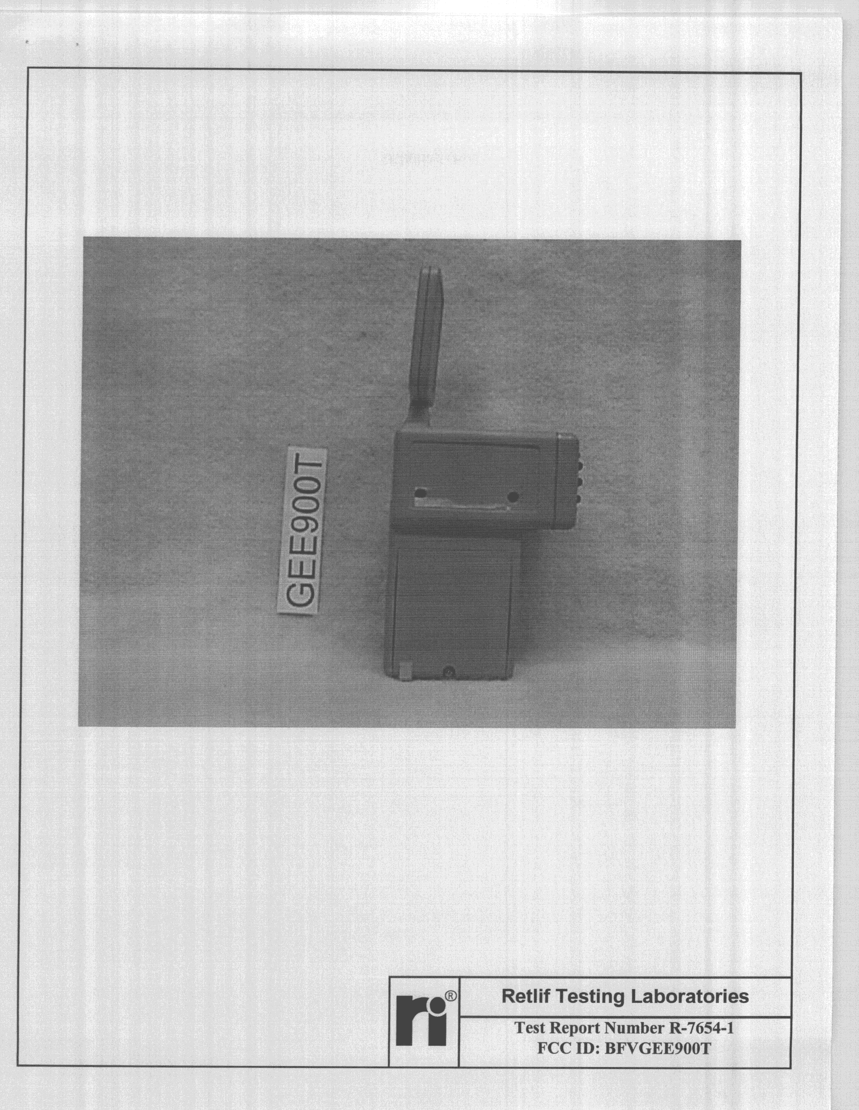 Audio/Video Transmitter - FCC ID BFVGEE900T - Golden Eagle Electronics Manufactory Ltd (2)