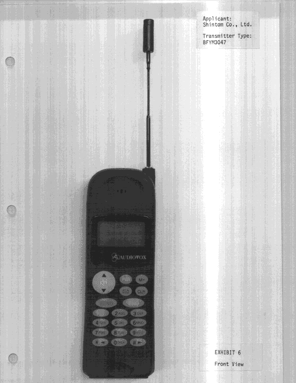 TNB - Licensed Non-Broadcast Station Transmitter - FCC ID BFYM3047 - Shintom Co Ltd (4)