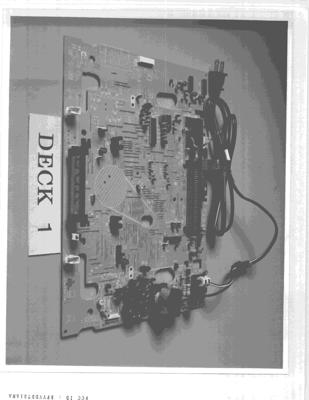 VCR - FCC ID BFYVDD731ANA - Shintom Co Ltd (4)