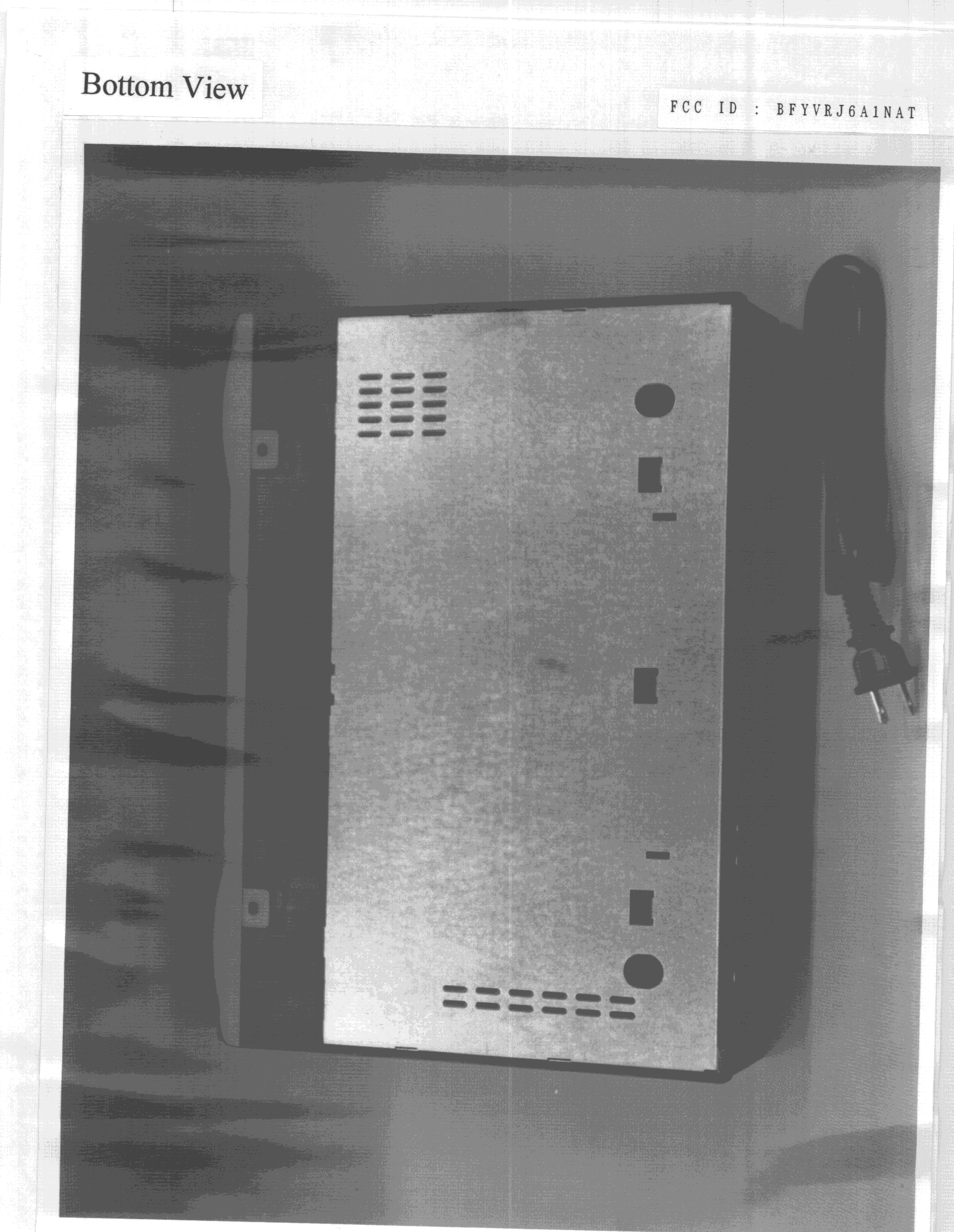 Videocassette Recorder - FCC ID BFYVRJ6A1NAT - Shintom Co Ltd (3)