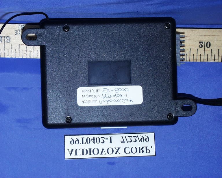 Car Alarm Receiver - FCC ID BGAEX8R - Audiovox Corporation (2)