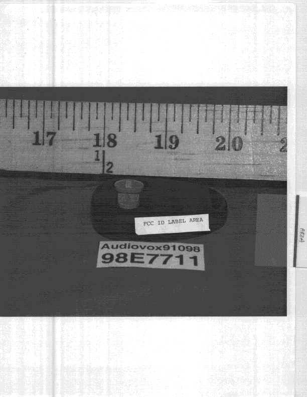 DSC - Part 15 Security/Remote Control Transmitter - FCC ID BGAOE2BT - Audiovox Corporation (2)