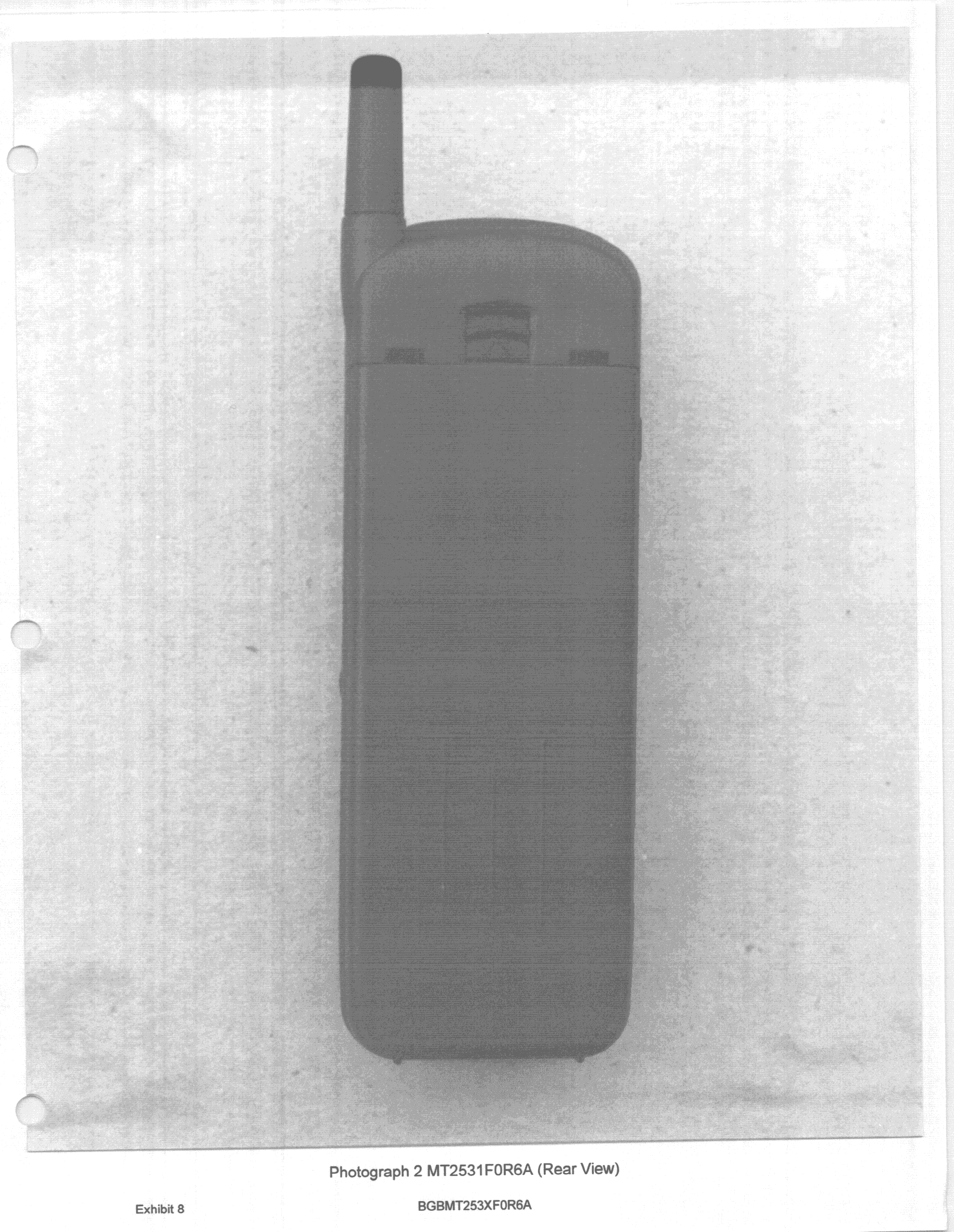 TNE - Licensed Non-Broadcast Transmitter Held to Ear - FCC ID BGBMT253XF0R6A - Mitsubishi Electric Corp (2)