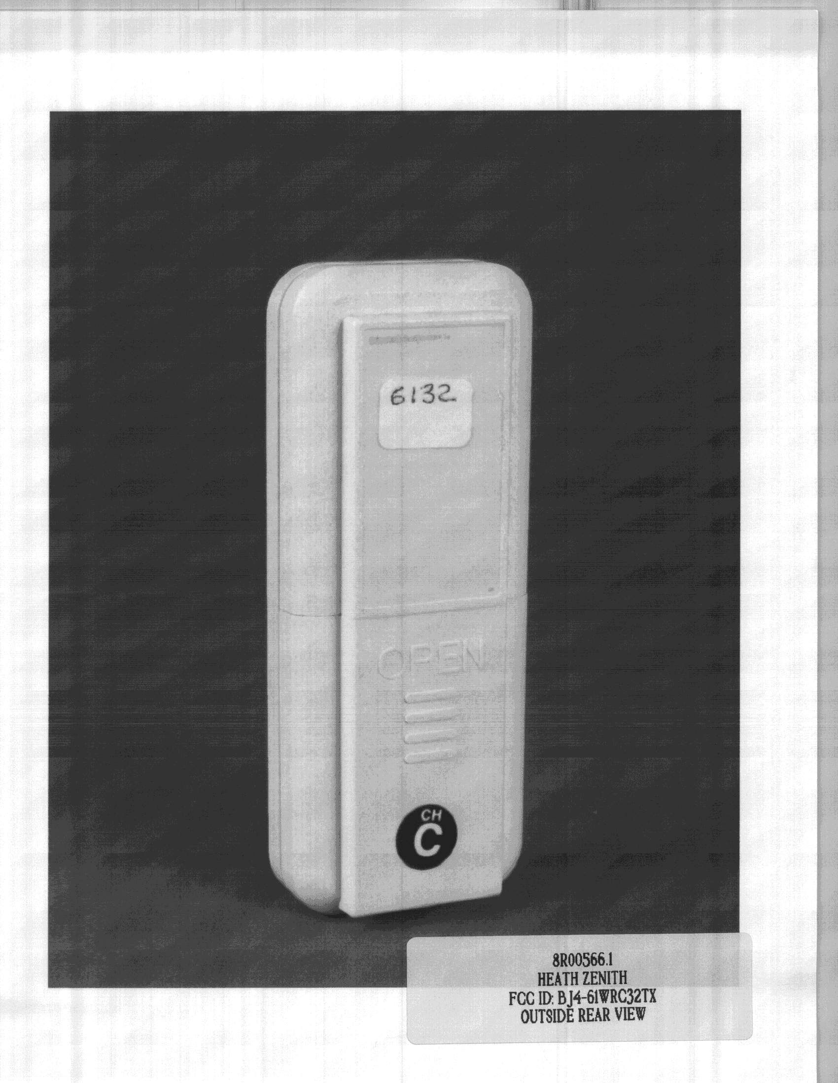 RC Appliance Transmitter - FCC ID BJ4-61WRC32TX - HeathCo LLC (2)