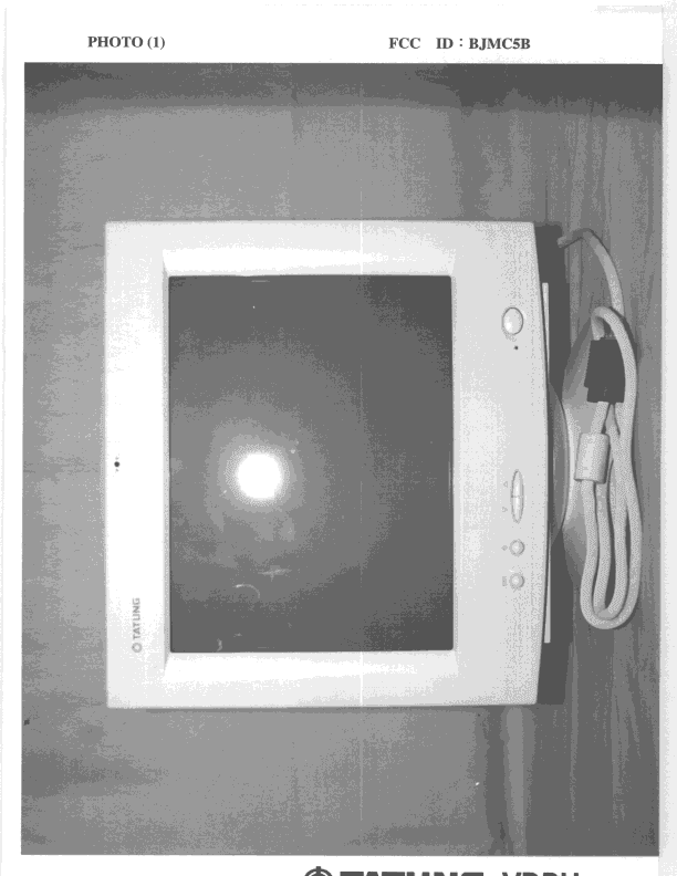 JBP - Part 15 Class B Computing Device Peripheral - FCC ID BJMC5B - Tatung Company (3)