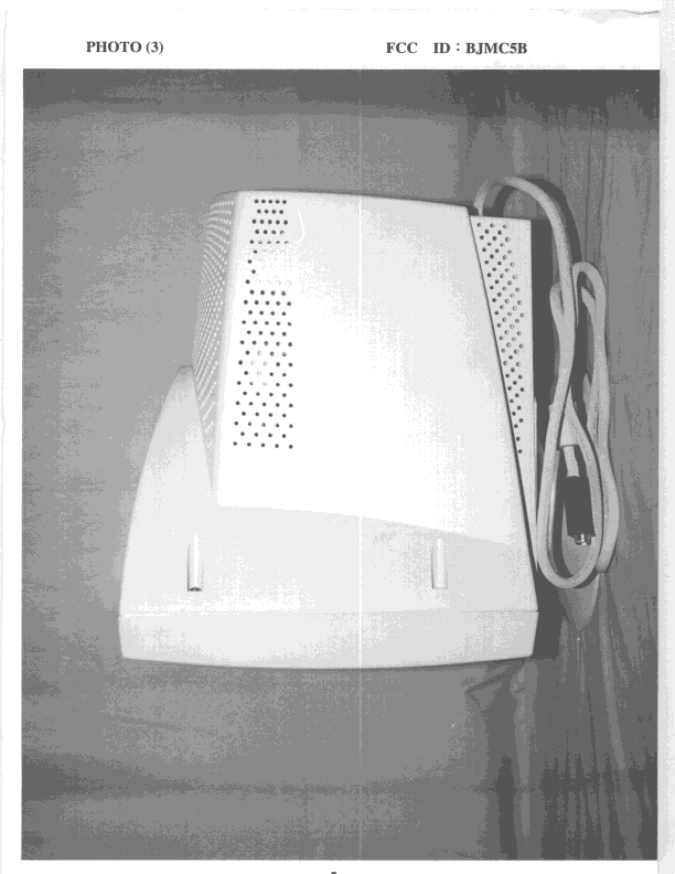 JBP - Part 15 Class B Computing Device Peripheral - FCC ID BJMC5B - Tatung Company (1)