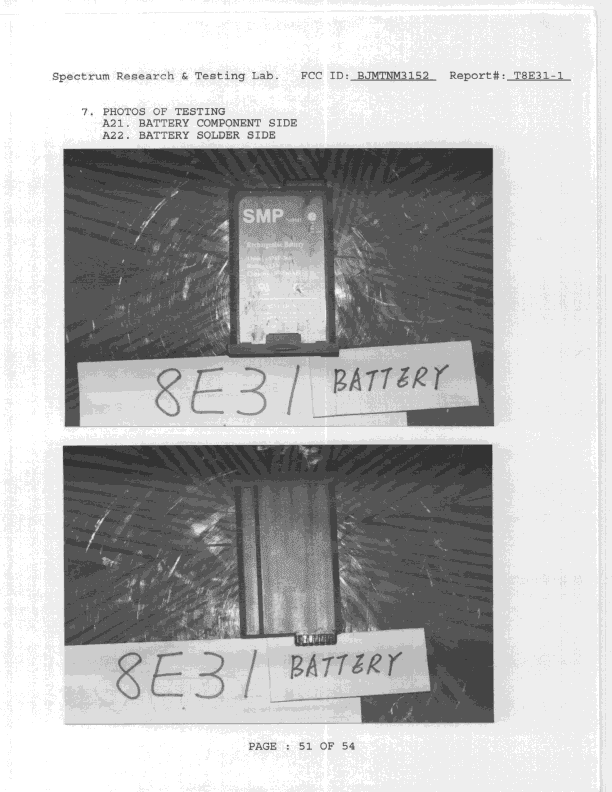 JBC - Part 15 Class B Computing Device/Personal Computer - FCC ID BJMTNM3152 - Tatung Company (2)