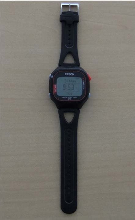 Runner's tool with GPS function - FCC ID BKMAP001 - Seiko Epson Corporation