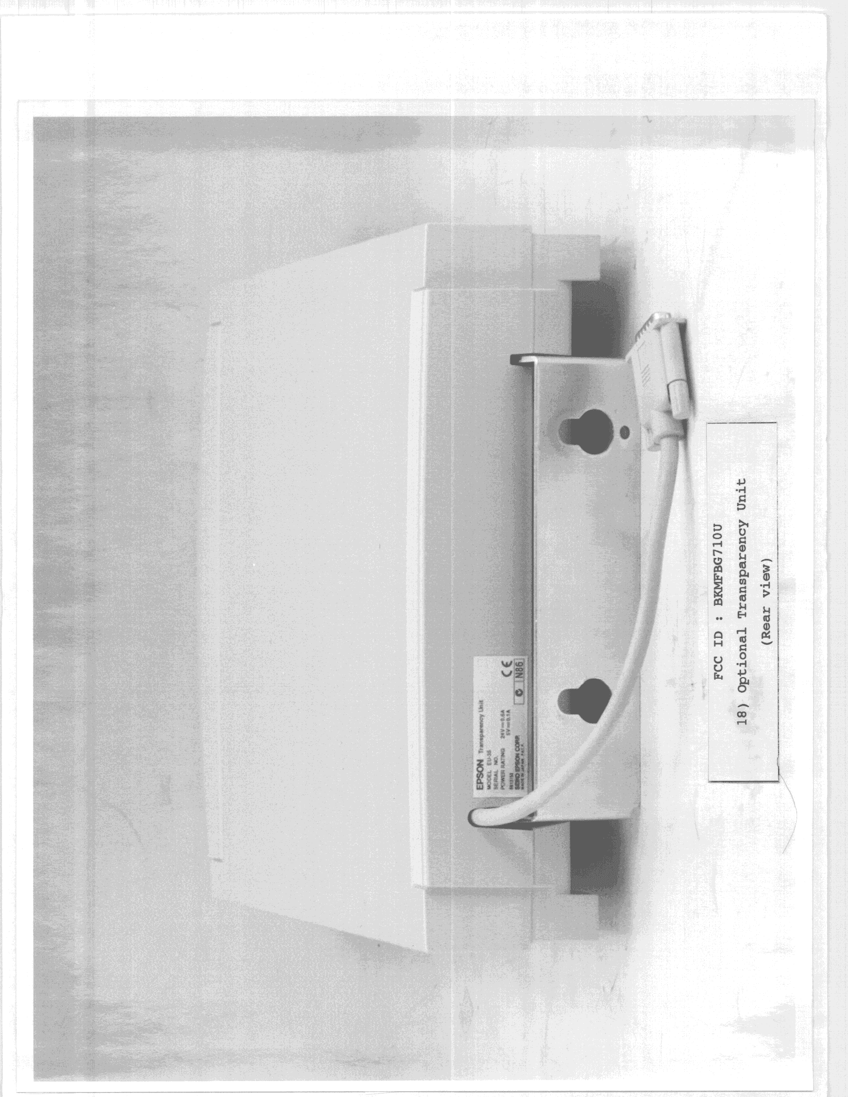 JBP - Part 15 Class B Computing Device Peripheral - FCC ID BKMFBG710U - Seiko Epson Corporation