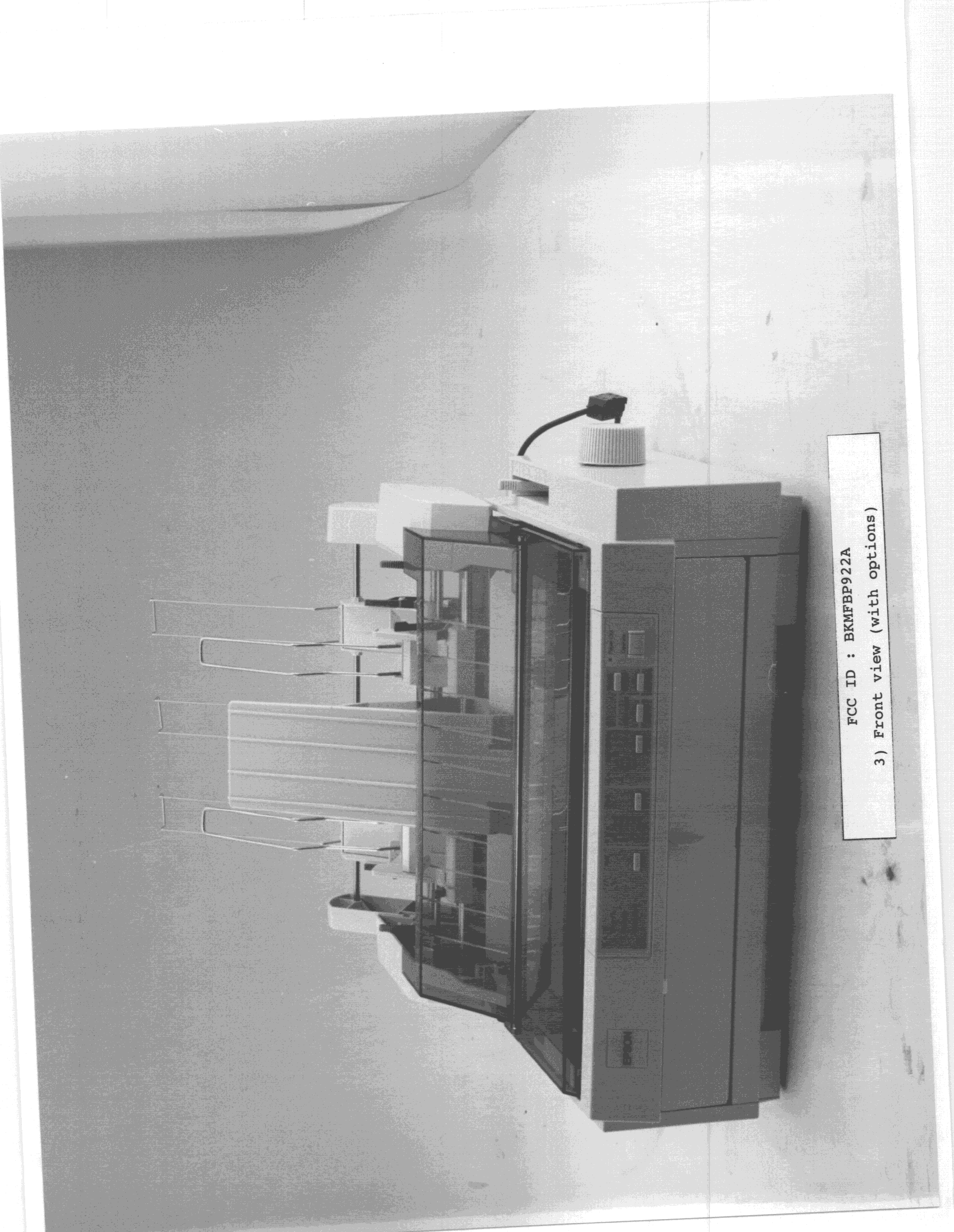 9-Pin Dot Matrix Printer - FCC ID BKMFBP922A - Seiko Epson Corporation (4)