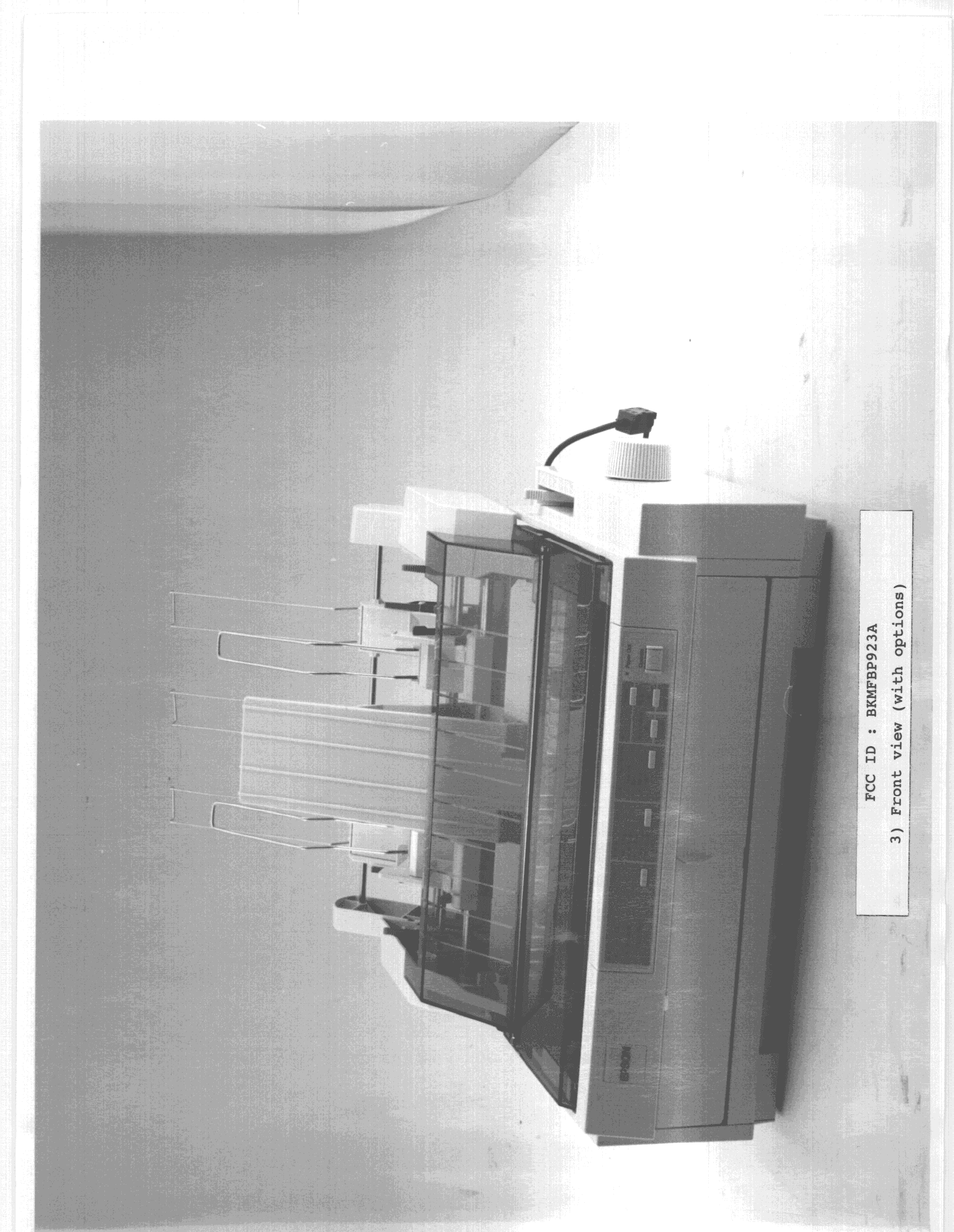9-Pin Dot Matrix Printer - FCC ID BKMFBP923A - Seiko Epson Corporation (3)
