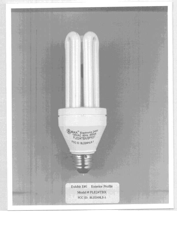 8CC - Part 18 Consumer Device - FCC ID BLD24HLS-1 - General Electric Co (2)