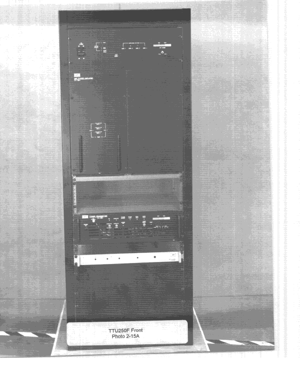 UHF Low Power Television Transmitter - FCC ID BMTTTU250F - EMCEE Broadcast Products